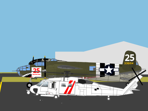 our firehawk at CNO preparing for more firefighting today 