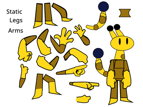 updated giraffeman assets