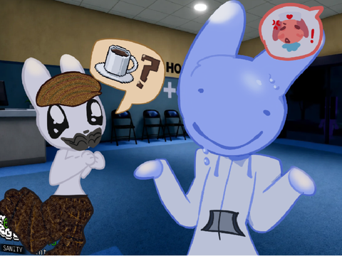 2 stupid stinky animal hospital drawings … gulp