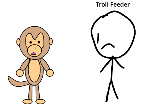Why you shouldn't try to get Chestnut to troll feed with you.