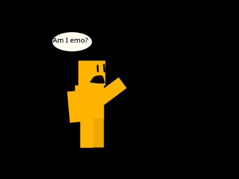 roblox funny moment talking about am I emo?