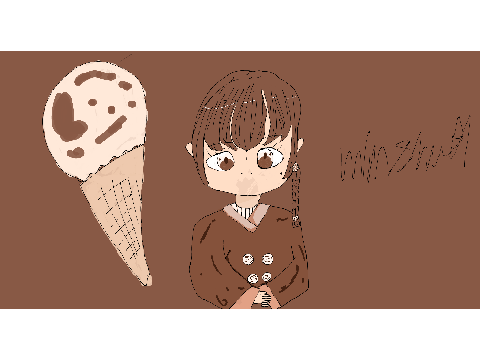クッキーアンドクリームの擬人化