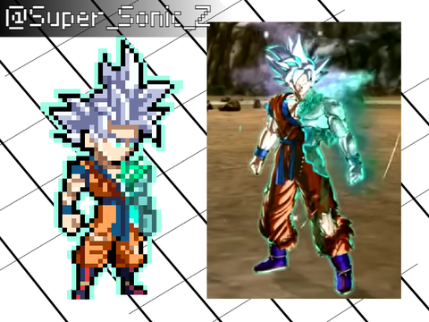 SWL Ultra Instinct Ultra Supervillain Goku
