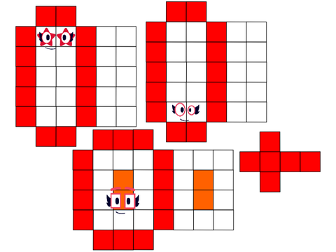 Numberblocks printable #3