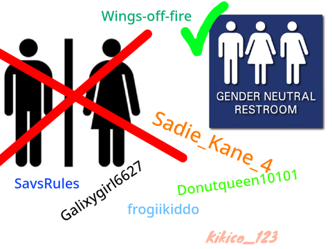 WE NEED NON-BINARY BATHROOMS!!! remix