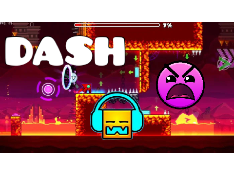 geometry dash dash music
