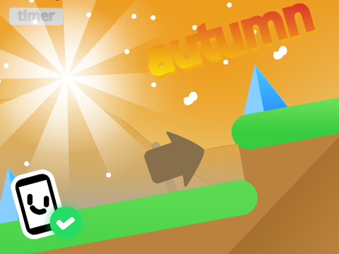 autumn platformer