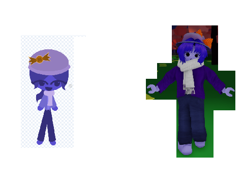 I maked Iris from CH in Roblox