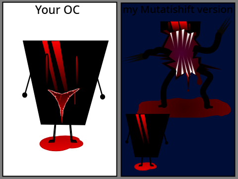 Otterboi's 2nd OC's mutatishift version