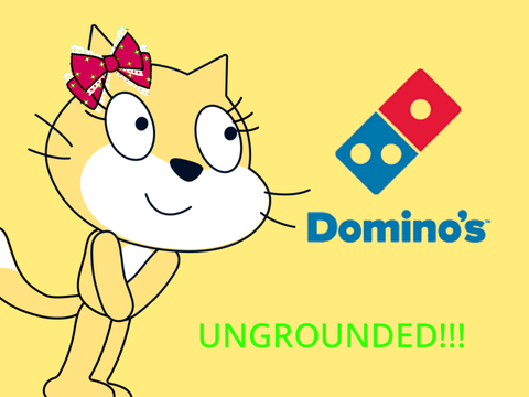Stephanie Cat behaves at Domino's/UNGROUNDED (new version!)