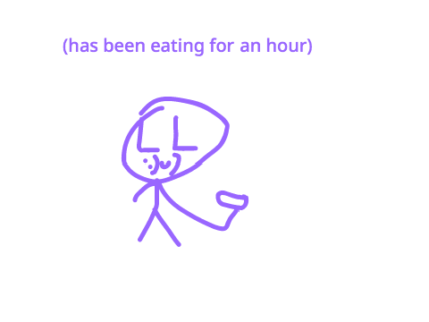 stream ends when my little brother finishes his pringles