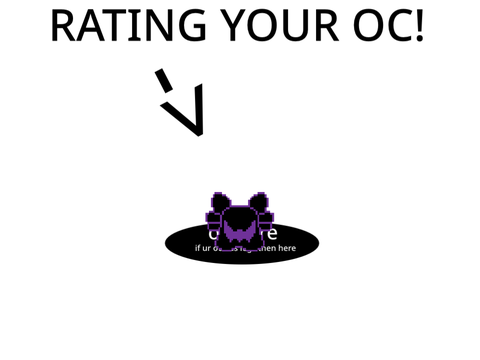RATING YOUR OC! remix