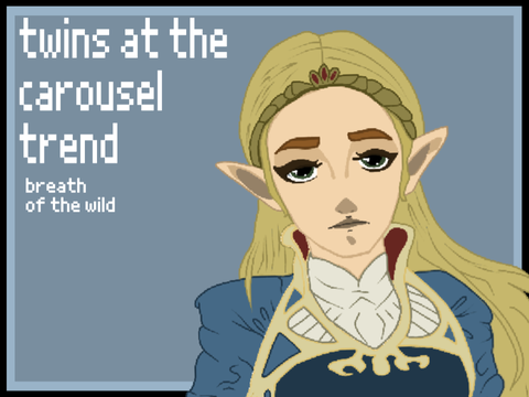 Twins At The Carousel Trend (Zelda BOTW) loop