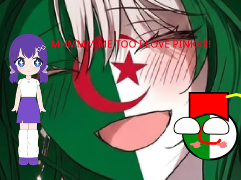 I LOVE PINK ALGERIA MEME