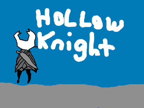 Hand-drawn Hollow Knight
