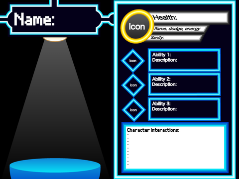 SCRATCH'S FRACTURED ANOMOLIES CHARACTER TEMPLATES! :D