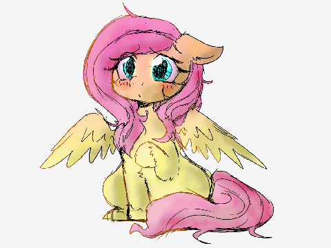 Fluttershy art 