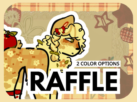 ✦ OPEN !! rotating(?) raffle