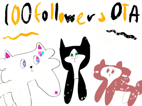 Open 100 followers DTA!