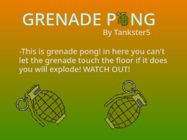 Grenade pong 