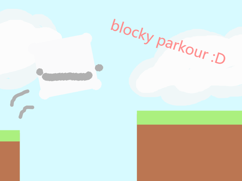blocky parkour :D
