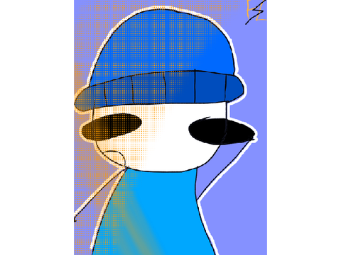 Pure blue