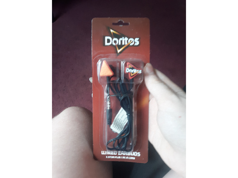 Doritos earbuds from dollar tree