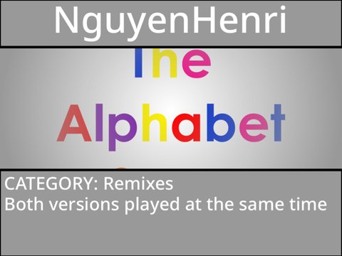 Both versions played at the same time
