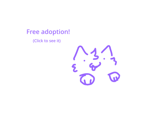 Free adoption!