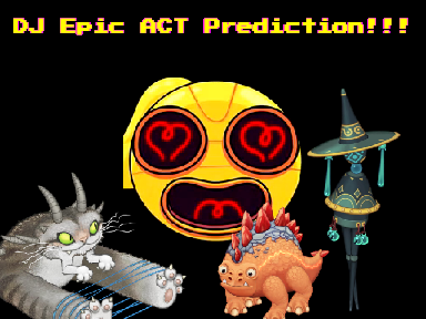 Monsters that will be on DJ Epic Clubbox ACT!!! | Aniviewer Experiment 38
