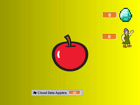 Cloud Data-Clicker
