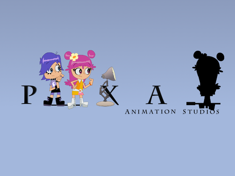 Jenny, Ami and Yumi Enters Pixar Animation Studios logo but…