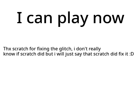 THX Scratch for fixing the glitch 