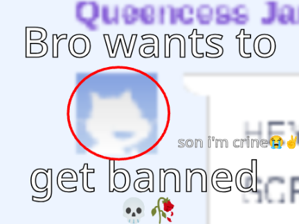 Bro wants to get banned (and then got banned) (This project is a joke)
