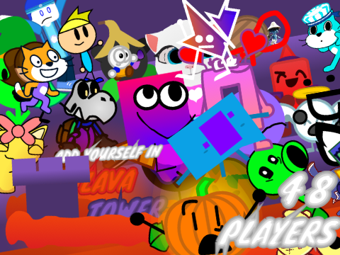 AY in Lava Tower! [Remix 22 | 48 Players]