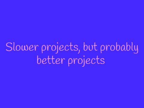 PSA about my projects