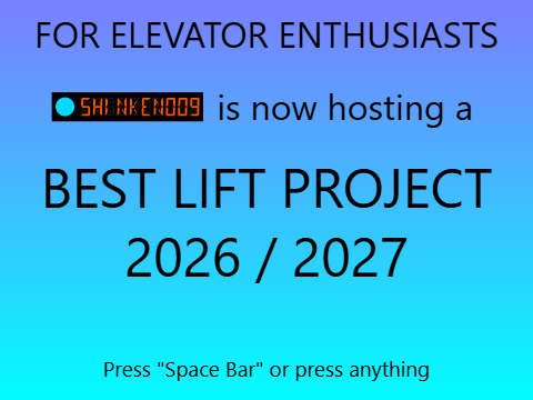 BEST LIFT PROJECT 2026 / 2027