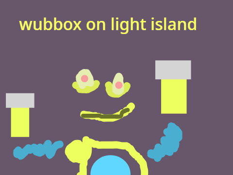wubbox on light island