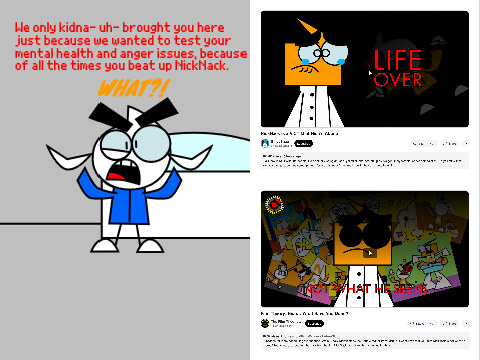 Nich in Mental Health and Anger Testing (Remake)