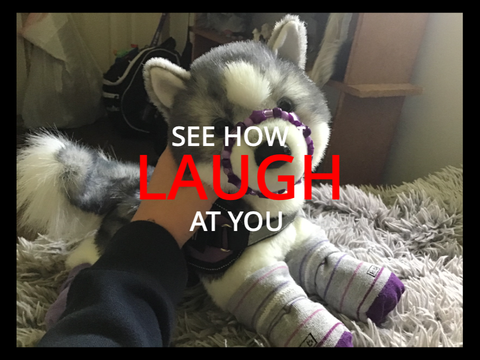 see how i laugh at you! - essa meme