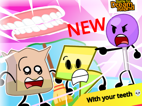 With Your Teeth! || New Bfdi animation! #art