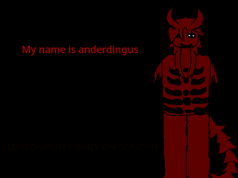 The creator drawing heh