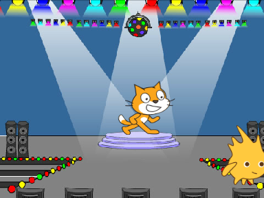 he dancin