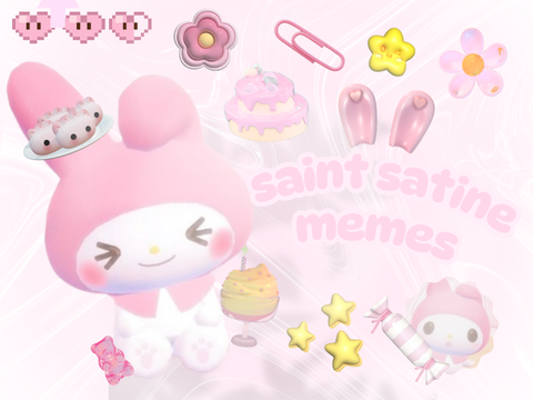Lexie and SAINT SATINE memes