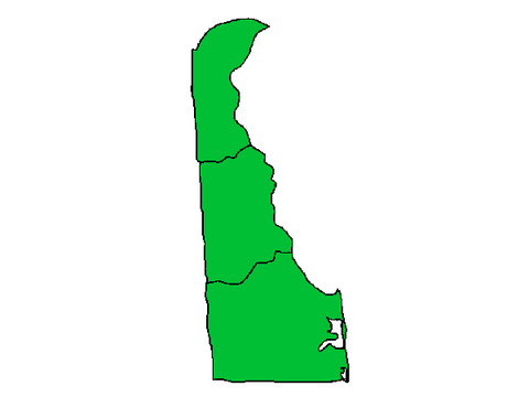 Delaware map