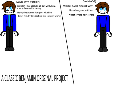 David im my version and the original version