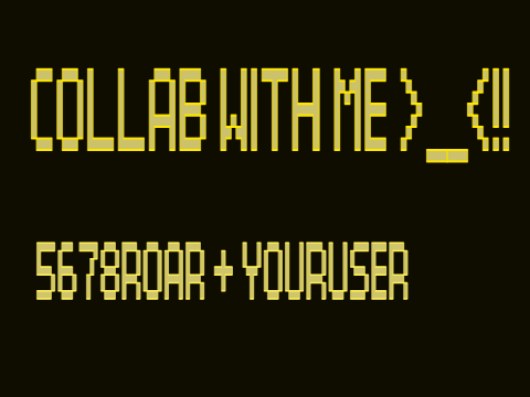HEY LOOK A FAKE COLLAB JOIN PLEA