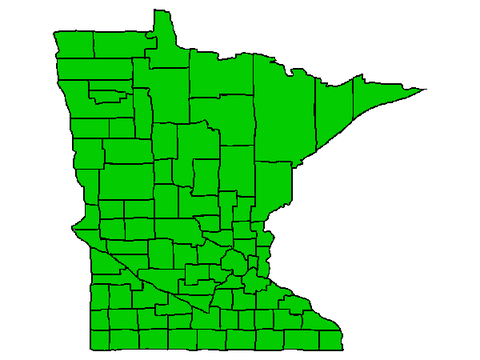 Minnesota map