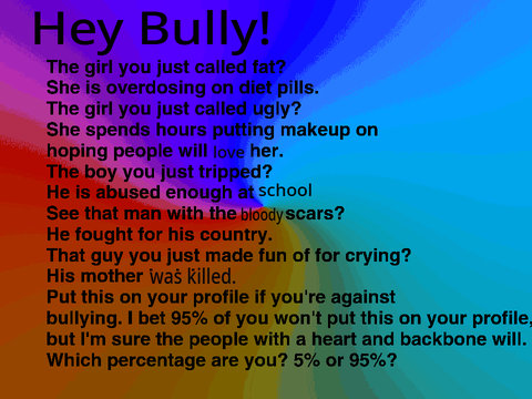 STOP BULLYING! PLEASE REMIX remix remix remix don't delete the reapeated word!