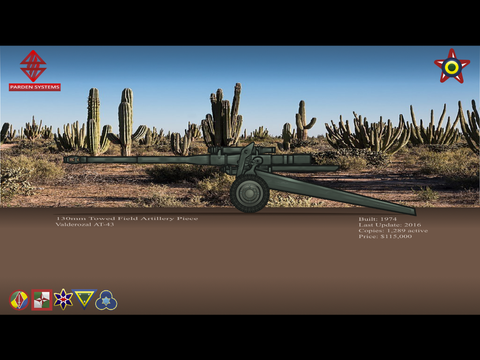 Valderozal AT-43/40/64 Towed Field Artillery